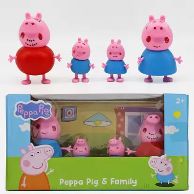 RIGHT SEARCH Peppa Pig Family Toy-030(Multicolor)