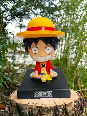 gtrp Super Hero Monkey D Luffy Action Figure Limited Edition One Piece Bobblehead 73(Multicolor)