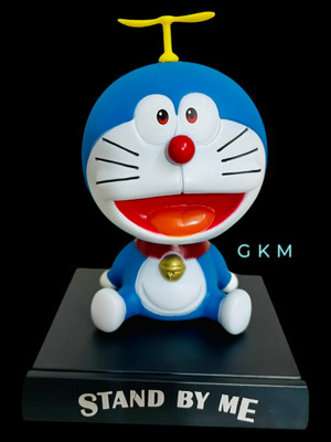 GKM Doraemon Bobblehead Toy with Mobile Holder for Car Dashboard
(design-2)(Multicolor)