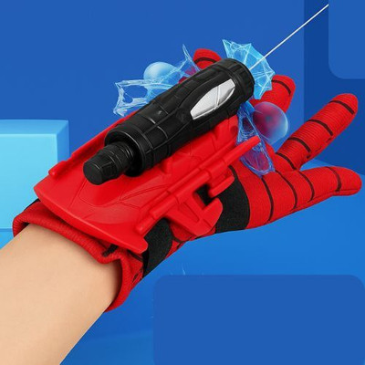 TOY MART Spiderman Web Shooter_Toy for Kids(Red)