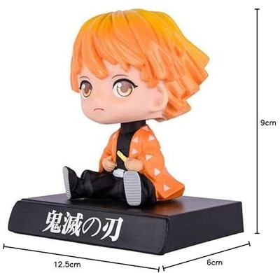 gtrp Action Figure Bobblehead with Mobile Holder for Car Dashboard 247(Multicolor)