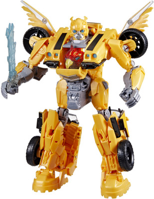 TRANSFORMERS Rise of the Beasts Movie,Beast-Mode Bumblebee Converting Toy W Lights and Sounds(Multicolor)