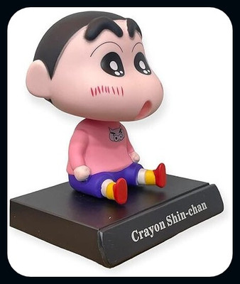 gtrp Figure-Bobblehead with Mobile Holder for Car Dashboard 185(Multicolor)