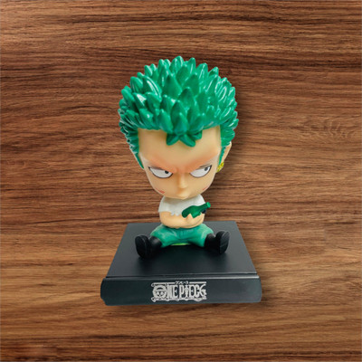 gtrp Roronoa Zoro Anime Bobblehead Toy | Action Figure Bobble Head 93(Multicolor)