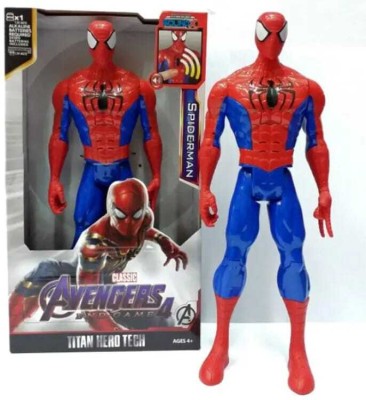 The Simplifiers Super Hero's Die Cast Metal Action Figure- Spidy(Blue)