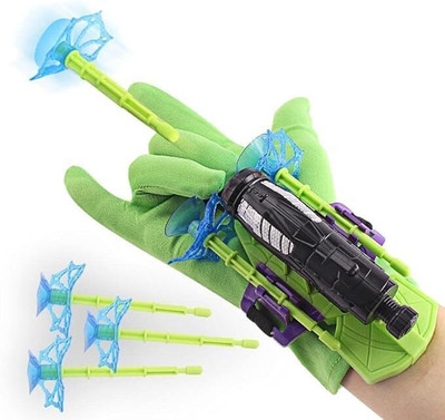 HASHFLOW Web Shooter Wrist Launcher Toys for Kids Gadget Toys For Kids(Green)