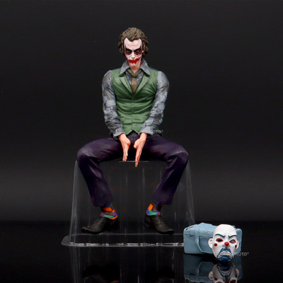 AG MOTO Joker Action Figure Sitting 24cm Suitable For Car Desk Toys For Kids(Multicolor)