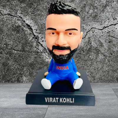 gtrp Super Hero Virat Kohli Action Figure Limited Edition Bobblehead 11(Multicolor)