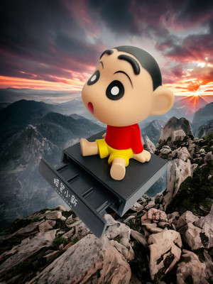 gtrp Super Hero Shinchan Action Figure Limited Edition Bobblehead 26(Multicolor)