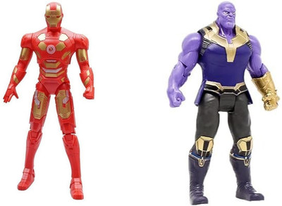 khilona waala Avenger Endgame Heroes Ironman & Thanos Toys Best Gift for Your Little one(Multicolor)