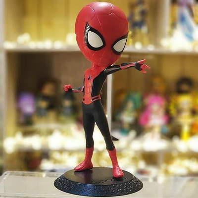 GKM Spiderman Avengers with mask trendy Q Posket action figure(Multicolor)