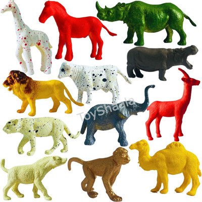 ToyShaala Safari Discovery Adventure Collection – Beasts Toys(Multicolor)