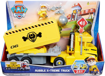 PAW PATROL Rubble Big Rig Vehicle(Yellow)