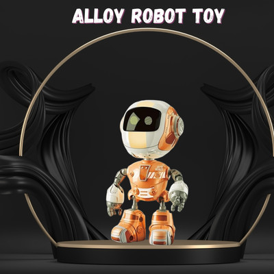 calyxia Alloy Robot Model Toy Touch Sensor Robot(Multicolor)
