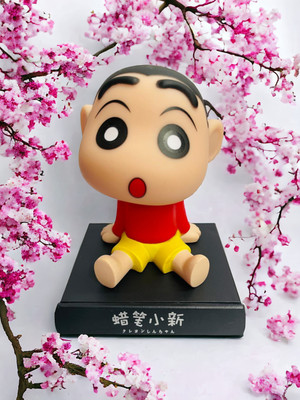 gtrp Super Hero Shinchan Action Figure Limited Edition Bobblehead 62(Multicolor)