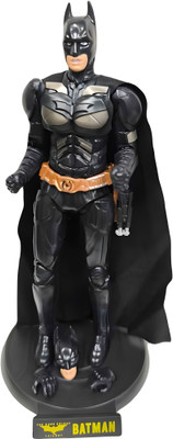 RVM Toys Batman Action Figure 17 cm With Extra Head and 2 Hands Toy For Kids(Black)