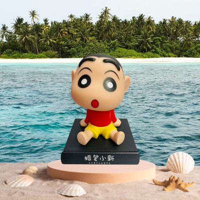 gtrp Super Hero Shinchan Action Figure Limited Edition Bobblehead 47(Multicolor)