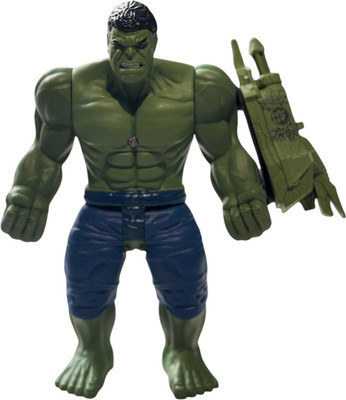 Zuuluzrs Marvel Avengers Hulk Toy Scale Collectible Super Hero(Green)