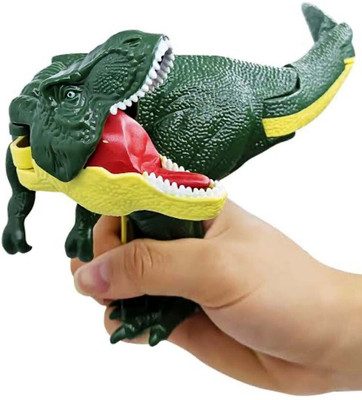Wishkart T-REX Dinosaur Roaring & Head Swinging with LED Light in Mouth Realistic Animal(Multicolor)