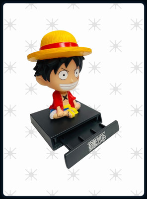 gtrp Figure-Super Hero Monkey D Luffy Limited Edition One Piece Bobblehead 40(Multicolor)