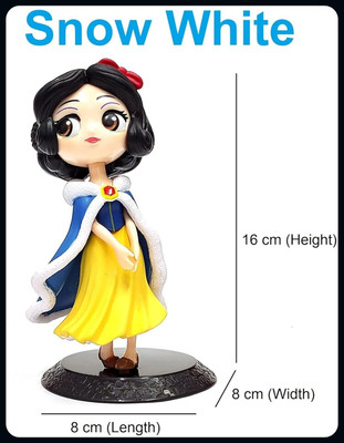gtrp A-SnowWhite Action Figure Limted Edition for Car Dashboard,Decoration(Multicolor)
