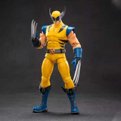 Classic Quirk Wolverine Collectible Action Figure – 17cm Premium Quality with Movable Joints(Yellow, Multicolor)
