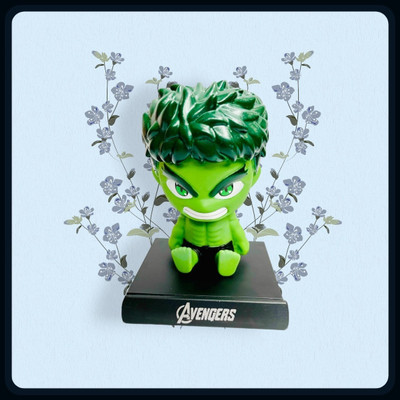 gtrp Figure-Super Hero Hulk Limited Edition Bobblehead with Mobile Holder 05(Multicolor)