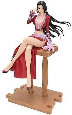 kenma One Piece Boa Hancock Sitting Pirate Action Figure(Multicolor)
