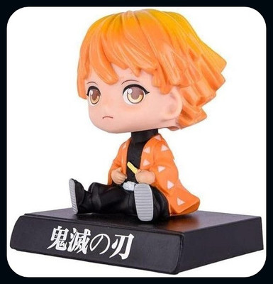gtrp Figure-Bobblehead with Mobile Holder for Car Dashboard 249(Multicolor)