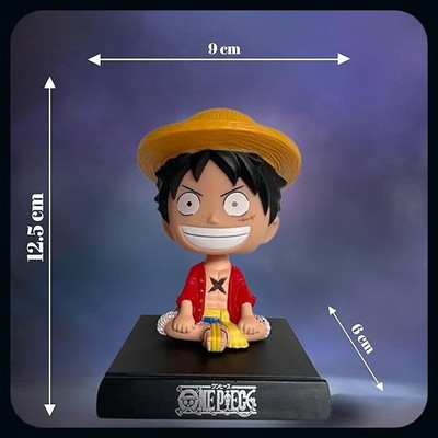 gtrp Figure-Luffy Toys Limited Edition Bobblehead One Piece 04(Multicolor)
