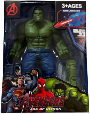 Zuuluzrs New Version Marvel Avengers Hulk Toy Super Hero Action Limited Edition(Green)