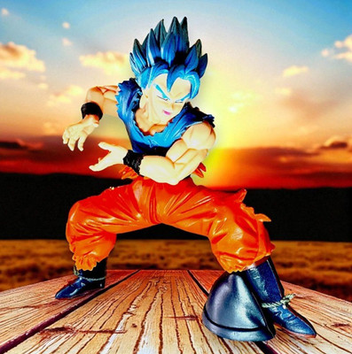ssappliances toyverse Goku Action Figure|Dragon Ball Z Figure |Saiyan Blue Collectible Toy|23 cm(Multicolor)