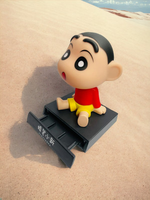 gtrp Super Hero Shinchan Action Figure Limited Edition Bobblehead 27(Multicolor)