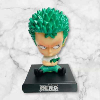 gtrp Roronoa Zoro Anime Bobblehead Toy | Action Figure Bobble Head 95(Multicolor)