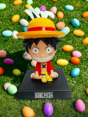 gtrp Super Hero Monkey D Luffy Action Figure Limited Edition One Piece Bobblehead 93(Multicolor)
