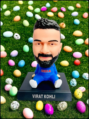 gtrp Figure-Super Hero Virat Kohli Limited Edition Bobblehead 05(Multicolor)