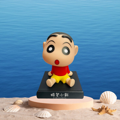 gtrp Super Hero Shinchan Action Figure Limited Edition Bobblehead 48(Multicolor)