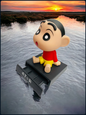 gtrp ACTIONFIGURE-Super Hero Shinchan Limited Edition Bobblehead 19(Multicolor)