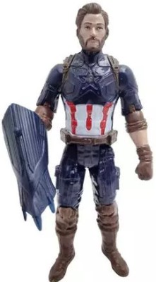 khilona waala Captain America Avengers Marvel Legend Series Toy Figure(Multicolor)