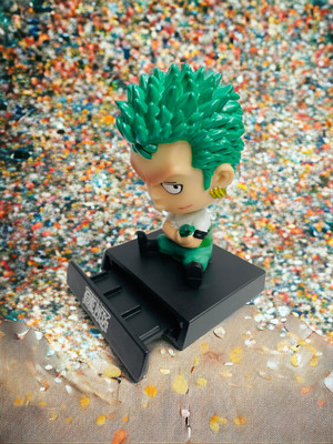 gtrp Roronoa Zoro Anime Bobblehead Toy | Action Figure Bobble Head 14(Multicolor)