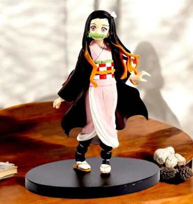 Kartik Traders Demon Slayer Nezuko Action Figure | 15CM PVC Collectible Figurine | Anime Gift(Multicolor)