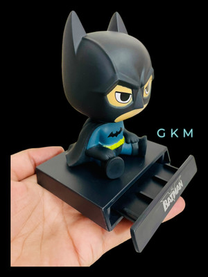 GKM Trendy Super hero Batman bobblehead action figure for cars(Deisgn ii)(Multicolor)