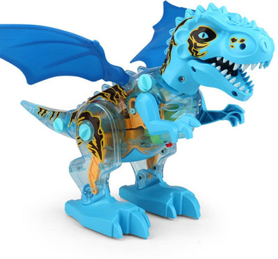 Amaflip Take Apart Dinosaur with Smoke Spray Feature Light And Sound Toys(multi color)(Multicolor)
