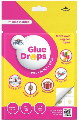 Pidilite Fevicol Glue Drops Pack Of 3 Adhesive(1 ml)