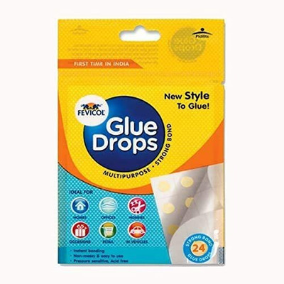 Pidilite Glue Drops Pack Of 720 Drops(Set of 240, Yellow)