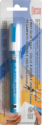 Zig MEMORY SYSTEM 2 WAY GLUE Blister Packing 1 Pen TIP SIZE: 4mm(Set of 1, CLEAR)
