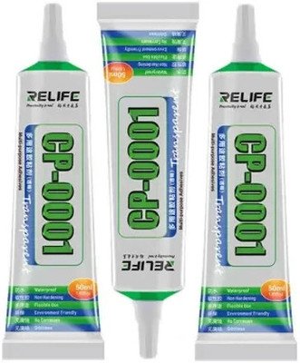 Pacificdeals T8000 Multipurpose Transparent Adhesive Glue Sealant Clear Waterproof Glue Compatible For School Kids Projects Jewellery Shoes Sole Repair Mobile Touch Screen Repair Plastic Toys epoxy Resin Decorations Art Craft Work leather Bag DIY Fabric Nail Border etc(Set of 3, White)