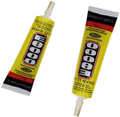 Pacificdeals E8000 Multipurpose Transparent Adhesive Glue Sealant Clear Waterproof Glue Compatible For School Kids Projects Jewellery Shoes Sole Repair Mobile Touch Screen Repair Plastic Toys epoxy Resin Decorations Art Craft Work(Set of 2, White) Pacificdeals E8000 Multipurpose Transparent Adhesive Glue Sealant Clear Waterproof Glue Compatible For School Kids Projects Jewellery Shoes Sole Repair Mobile Touch Screen Repair Plastic Toys epoxy Resin Decorations Art Craft Work(Set of 2, White)