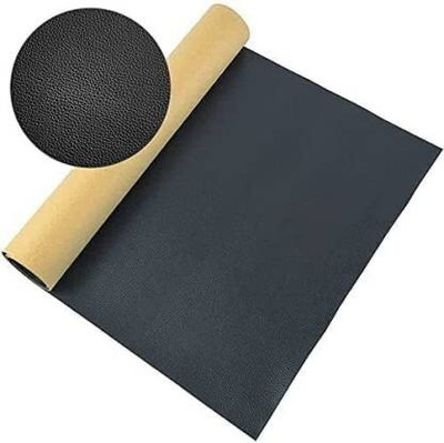 BBBIKINI Black Leather Repair Patch Leather Repair Patch 30x30CM(Set of 1, Black)
