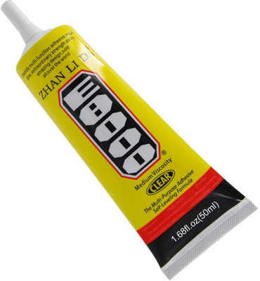 OgCombo E8000 Transparent Clear Glue MultiPurpose For Mobile Screen Fixing Adhesive(50 ml)